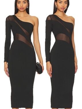 knee length dresses for ladies Metallic Cut-Out Long Prom Dress with Beads Gold / 2